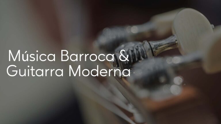 La música barroca en la música moderna