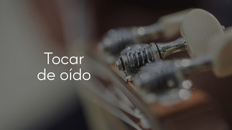 Tocar de oído