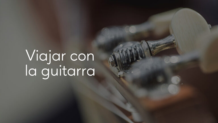 Viajar con la guitarra